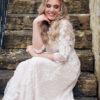 Boho 3D lace overlay